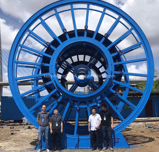 400mm 560mm 630mm 760mm 800 1000 Steel Wire Copper or Aluminum Wire Buncher Single Flange Pressed Steel Reel