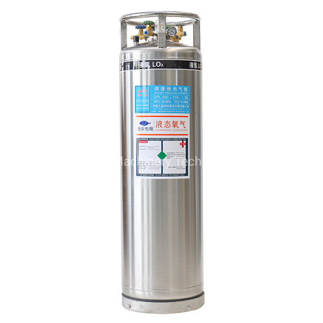 210L CO2 Nitrogen Cryogenic Portable Liquid Helium Gas in Oxygen Ln2 Dewar Flask Tank