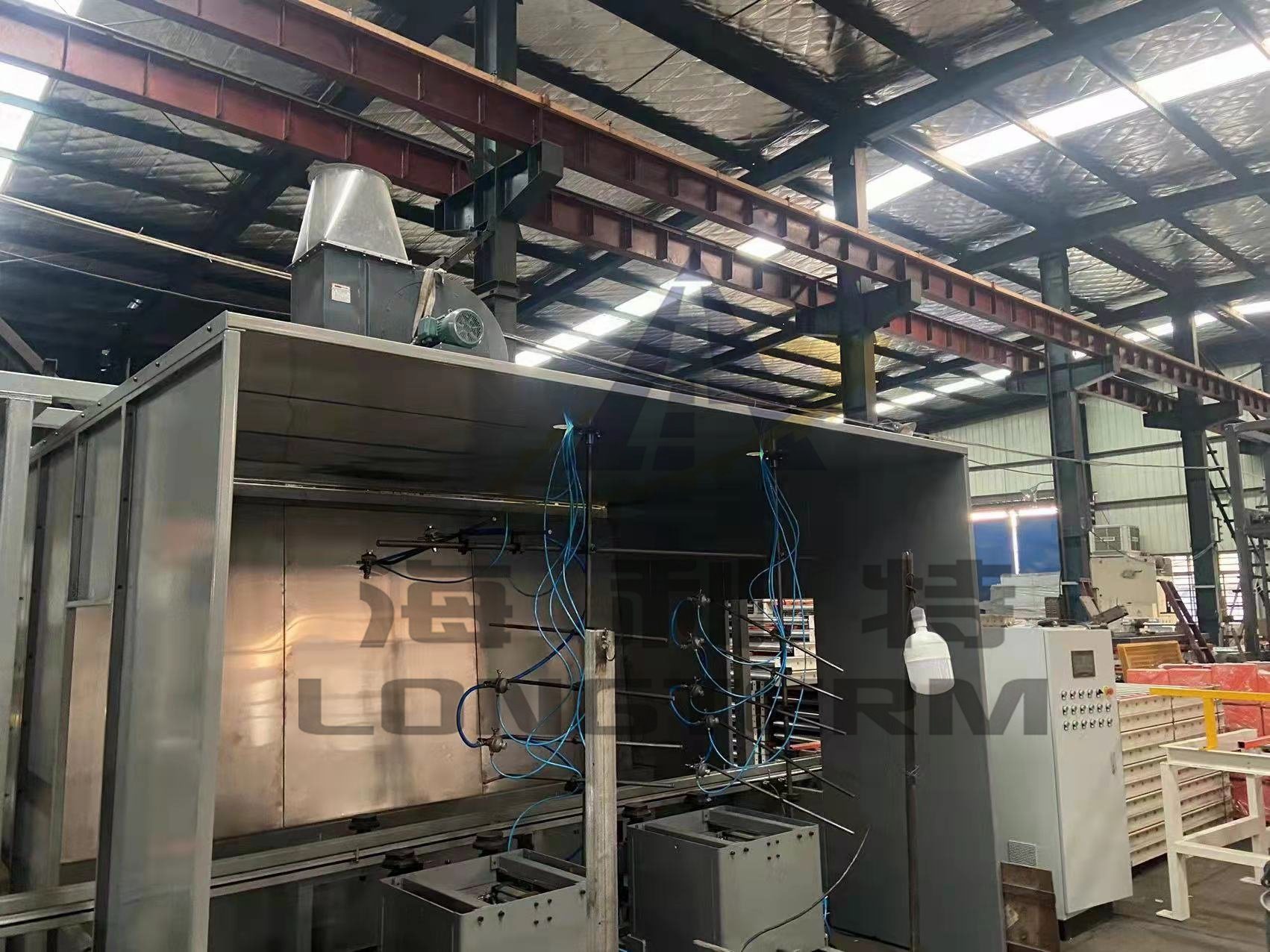 Fully Automatic Steel Drum, Oil Barrel Painting Equipment, Painting Booth