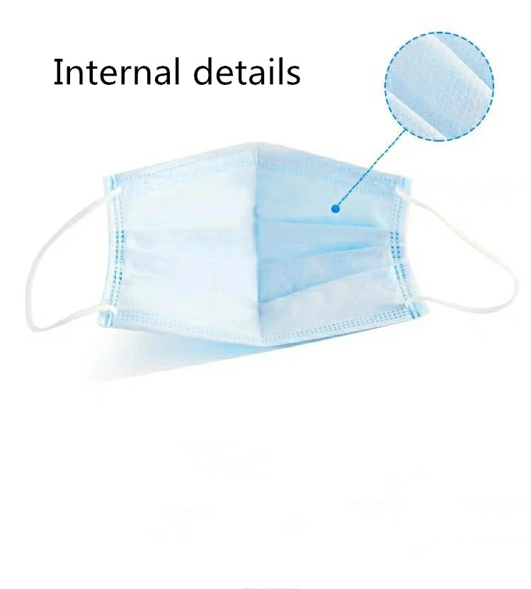 Disposable 3 lays Surgical Face Mask