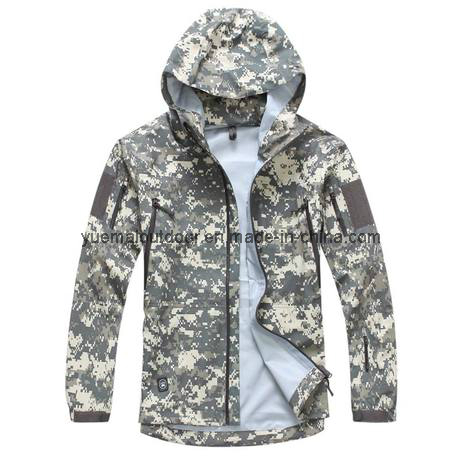 Military Hardshell Jacket with High Quality Waterproof and Breathable