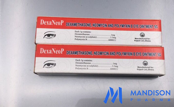 Dexamethasone,Neomycin and Polymyxin Eye Ointment