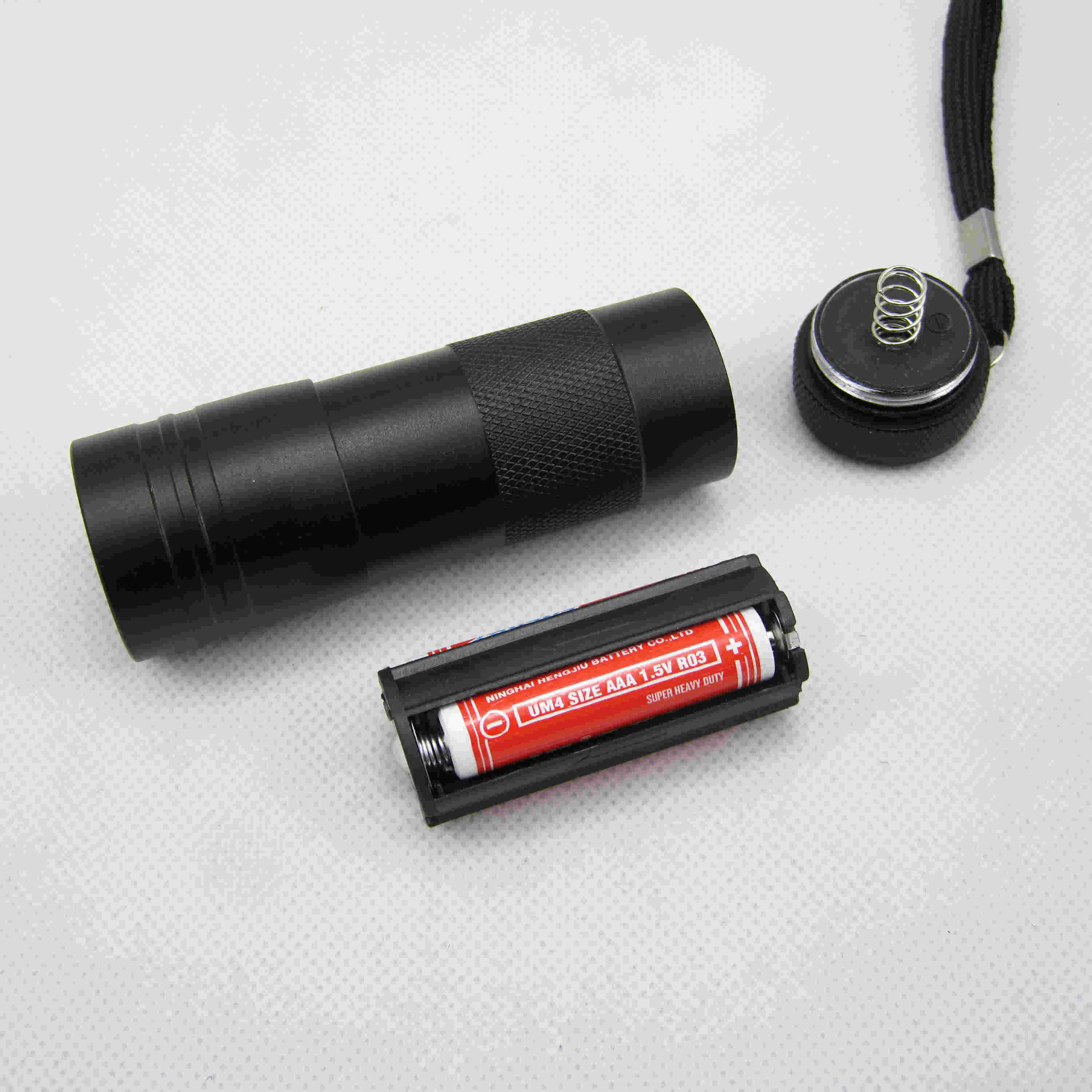 12 LED UV Flashlight black light for scorpion, pet urine or money detector