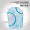 High Strength Material Standing Pouch with spout and Inflatable Handle 