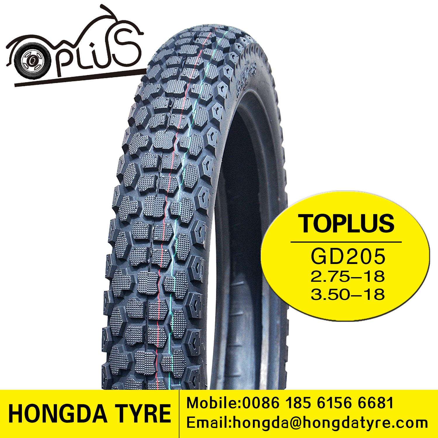 Motorcycle tyre GD205