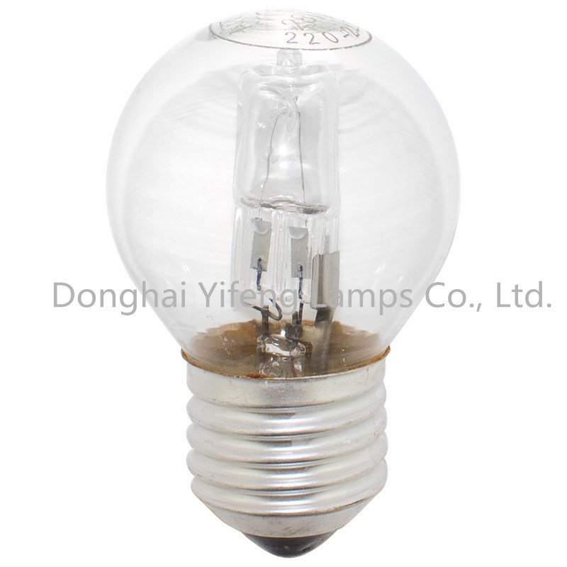 Hot Sale Eco G45 46W 230V Energy Saving Halogen Lamp Standard with Ce RoHS ERP Meps