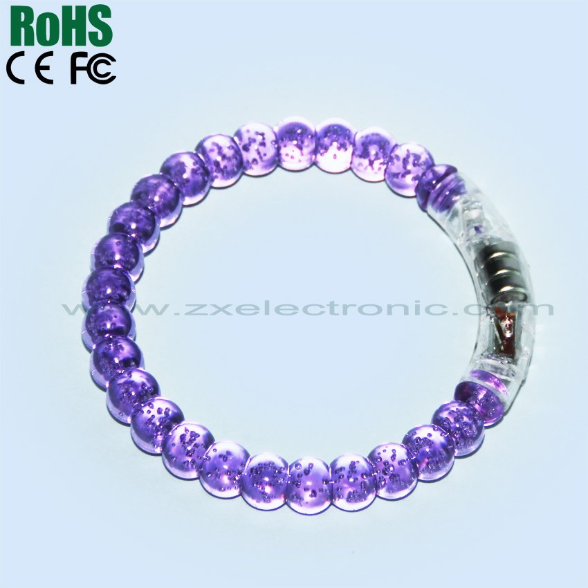 Hot sale led flashing bracelet/bangle led glow bracelet