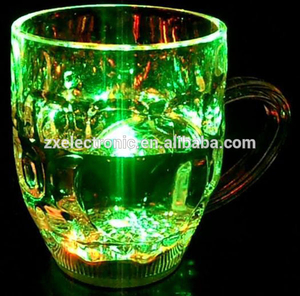 Customized sound plastic cup led flashing cup for promotion and gift