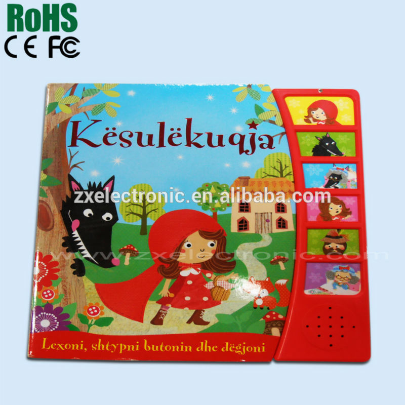 Custom Design Printing Baby Story Reading Electronic Book