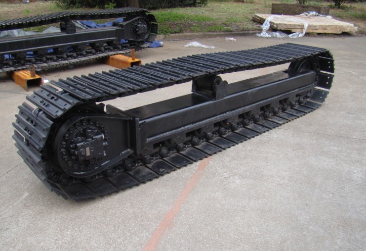 Steel track Undercarriage Buy Steel crawler Undercarriage, rubber