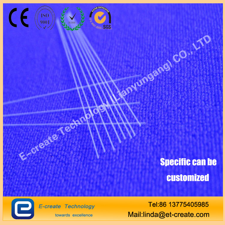 High precision quartz capillary for experiment