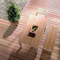 Le panneau de mur de Vinyle/bois en bois aiment la planche de plancher du PE Decking/WPC