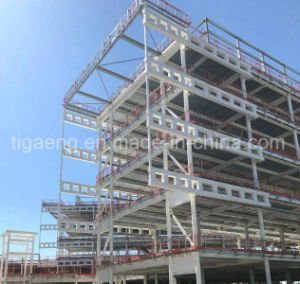 Le b&acirc;ti en acier l&eacute;ger pr&eacute;fabriqu&eacute; structure l'entrep&ocirc;t pour l'Afrique