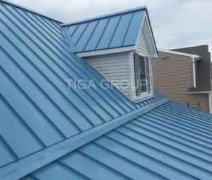 Tuile de toiture glac&eacute;e par couleur neuve de t&ocirc;le d'acier de mat&eacute;riaux de construction de b&acirc;timents