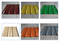Panneaux de toit isol&eacute;s par feuille de toiture de profil de cadre en m&eacute;tal pour la Zambie