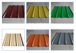Panneaux de toit isol&eacute;s par feuille de toiture de profil de cadre en m&eacute;tal pour la Zambie