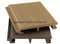 Suelo de madera del Decking del pl&aacute;stico Composite/WPC/Decking al aire libre de WPC