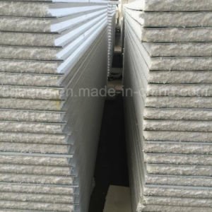 Los paneles de emparedado de las lanas de PU/EPS/Mineral para la azotea/la pared/el sitio limpio