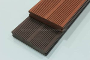 Suelo compuesto del color WPC del polímero de madera duradero del Decking
