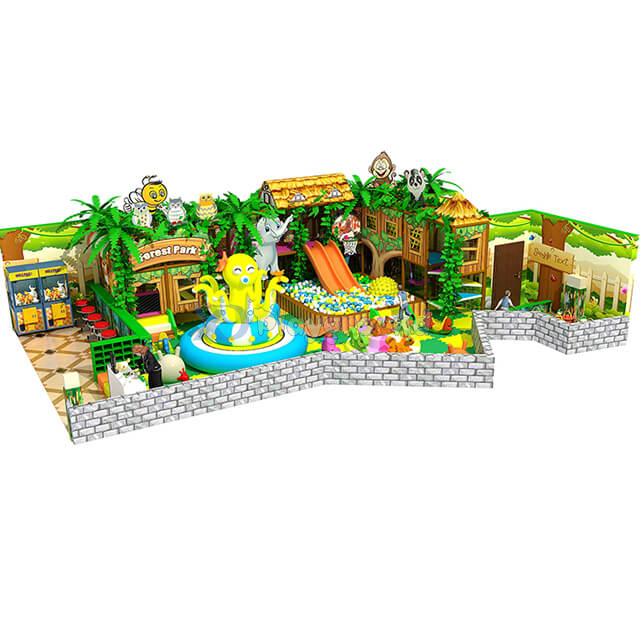 Custom Jungle Theme Крытый детский парк для детей