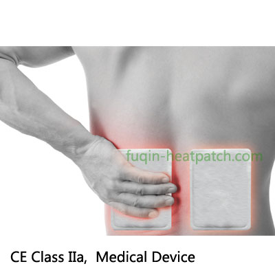 Adhesive Body Warmer on Skin