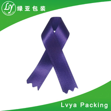 polyester solid blue colour Grosgrain Ribbons for package