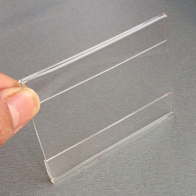 acrylic t12mm plastic sign price tag label paper promotion name card display holders by - Card Display Holder acrylic t12mm plastic sign price tag label paper promotion name card display holders by - Card Display Holder