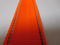 35mm orange polyester webbing for garment accessories