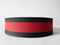 37mm black&red secondary color polyester webbing for belts