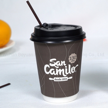 China Manufacturer Disposable Double Wall Paper Cup