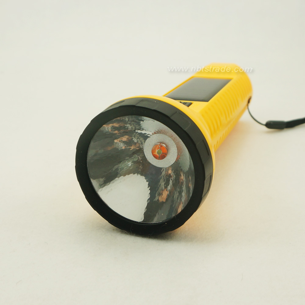  Rechargeable Solar Powered Torch with Reading Light 