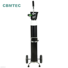 Portable O2 Gas Cylinder Trolley