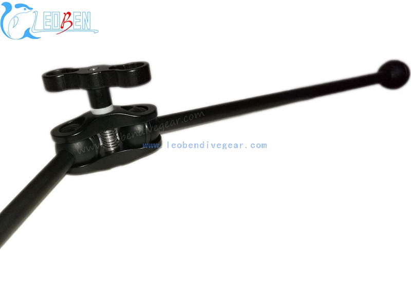 15 degree movement Underwater Camera Arm Clamp 25mm (or 1″) ball arms