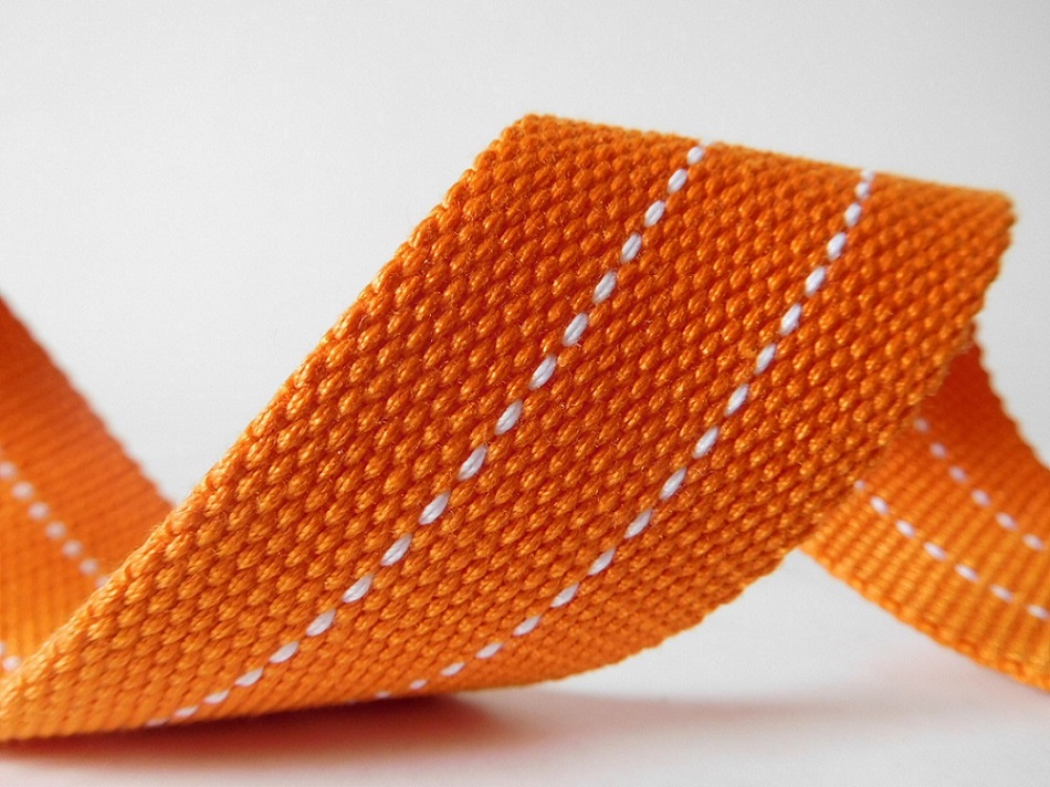 35mm polyester cotton webbing for bags belts