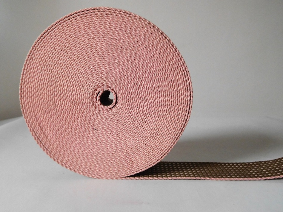 38mm polyester cotton webbing for garment accessories