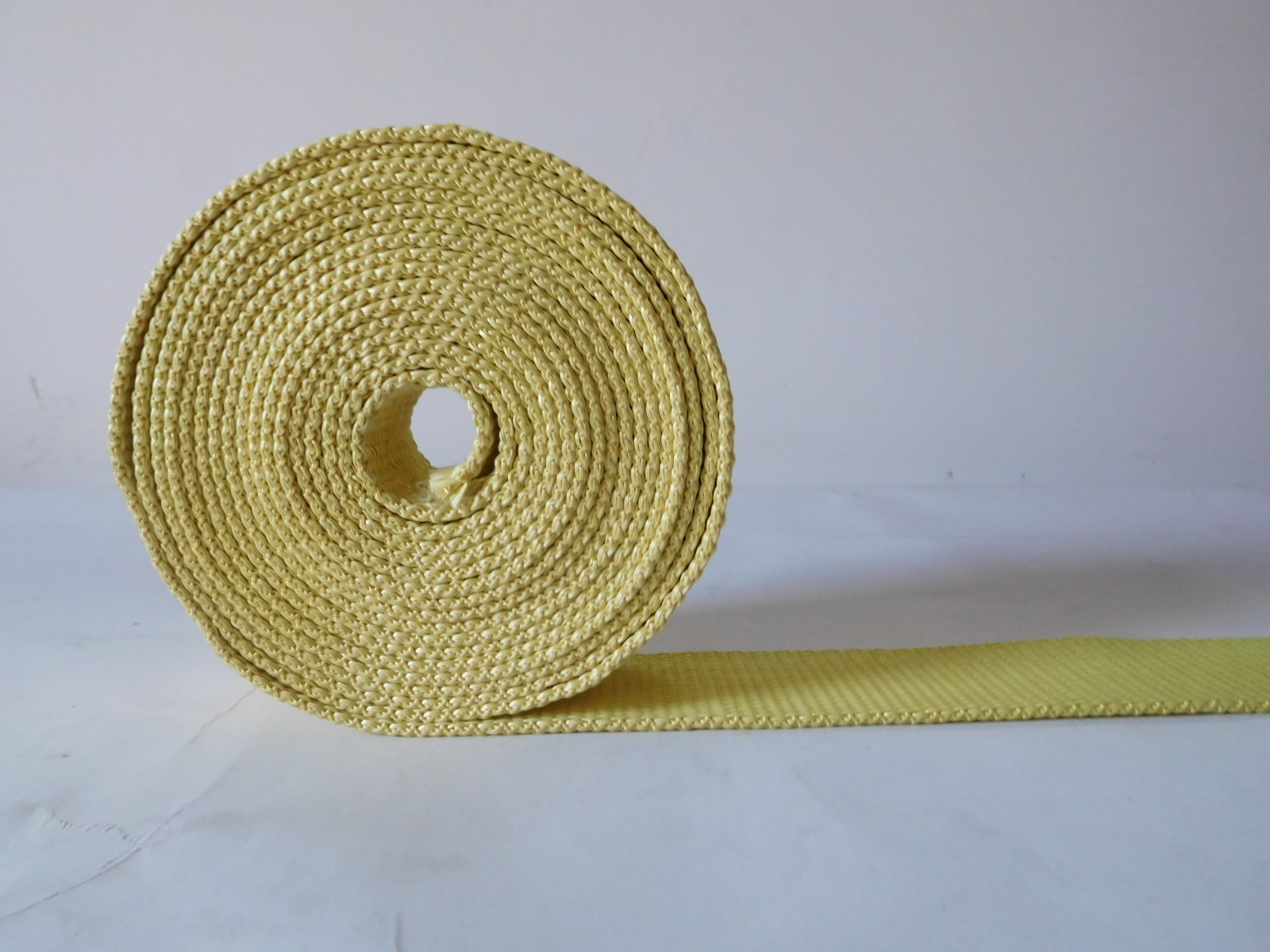 50mm High strong pulling force aramid fiber webbing for shipbuilding industry