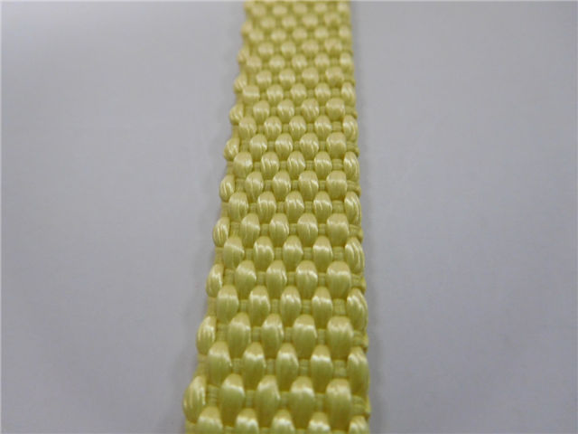 High temperature resistance aramid fiber webbing for Glass Tempering Furnace Roller