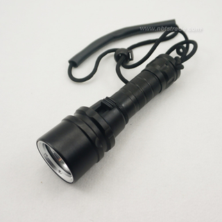 Waterproof IPX8 Aluminium Casing High Power XML-L2 LED Flashlight for Diving