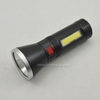 Multi Function Plastic LED Flashlight And COB Working Light