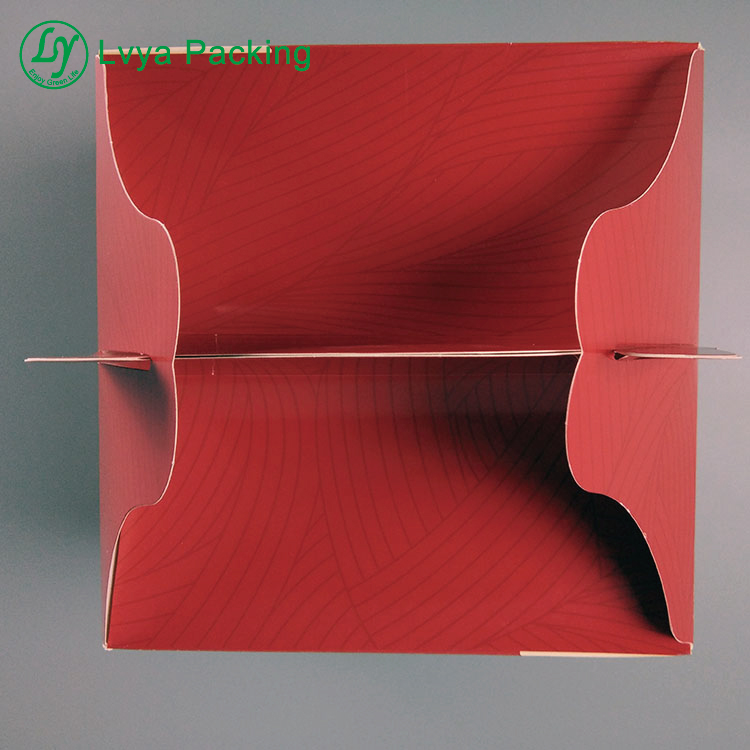 Customized Fancy Sample Design Cardboard Paper Shopping Cake Gift Packaging Box For Taking Away Food