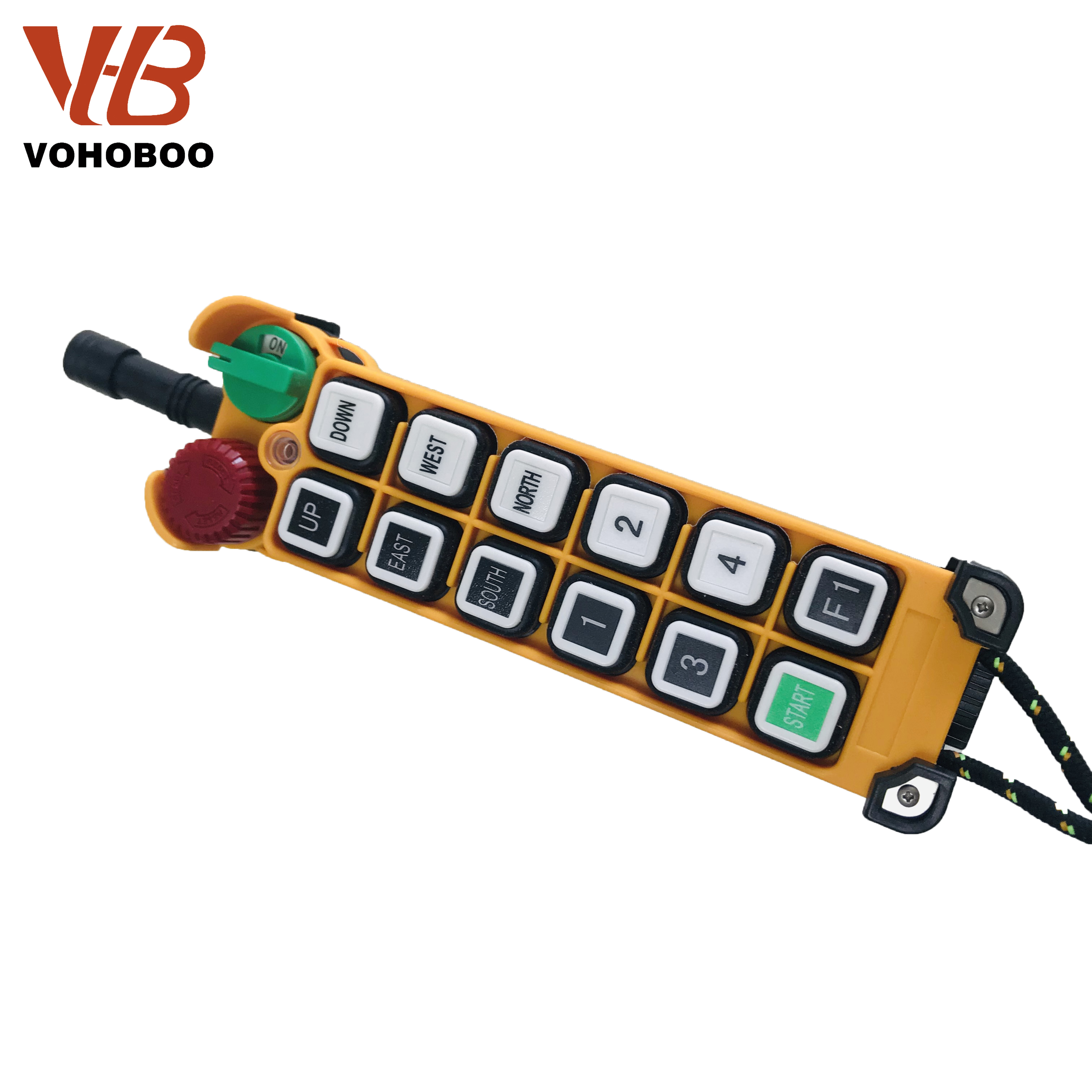 VOHOBOO Brand Customized F24 - 12D Telecrane Remote Control Wireless Radio Controller For Factory