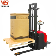1t 1.5t 1.6m 2m 2.5m 3.0m Full Electric Pallet Stacker Motorized Battery Forklift