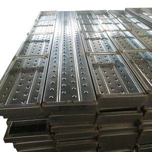 Tabla de acero de la cubierta de andamios de tablero de metal pregalvanizado