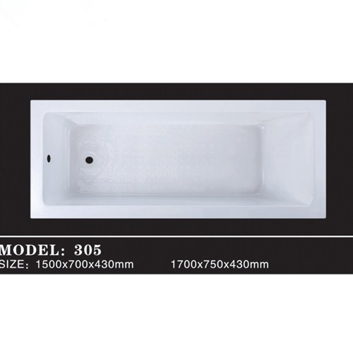 Sanitary bathroom Australia standard acrylic insert bath tub