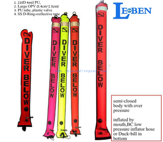  Scuba Diving Surface Marker Bouy SMB