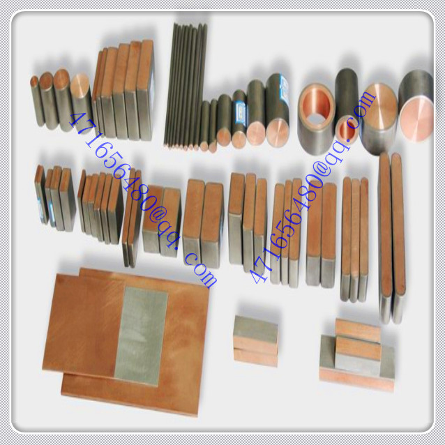 TI cladded copper bent finishing composite bar for Mobile phone component field