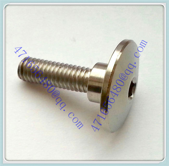 Ti gold anodized bolts