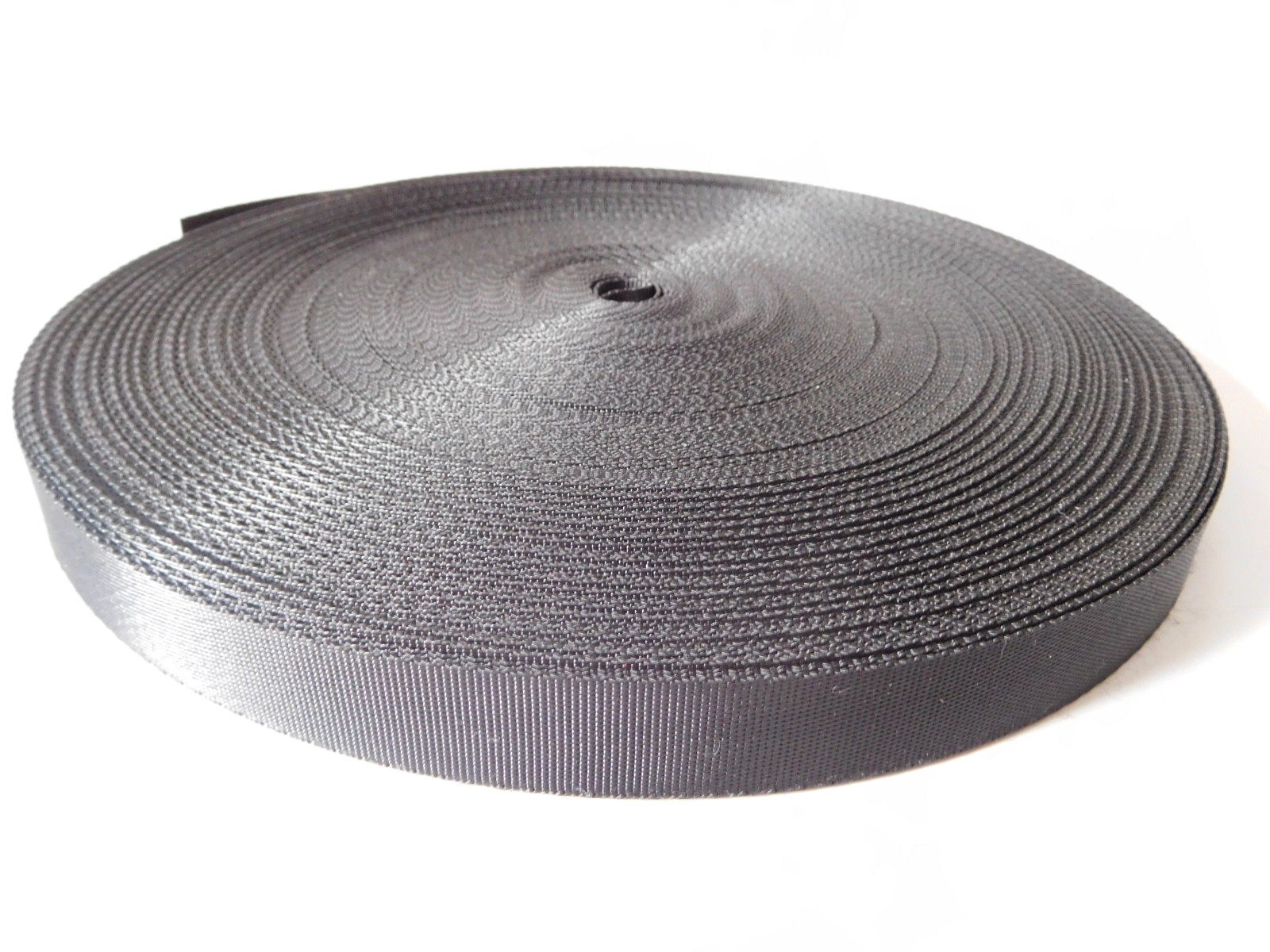 20mm black polyester webbing for safety hats belt