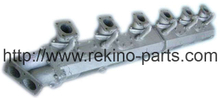 Water jacket exhaust manifold pipe assembly 616004100000 616004090000 616004010000 616004030000 for Weichai power X6160ZC R6160