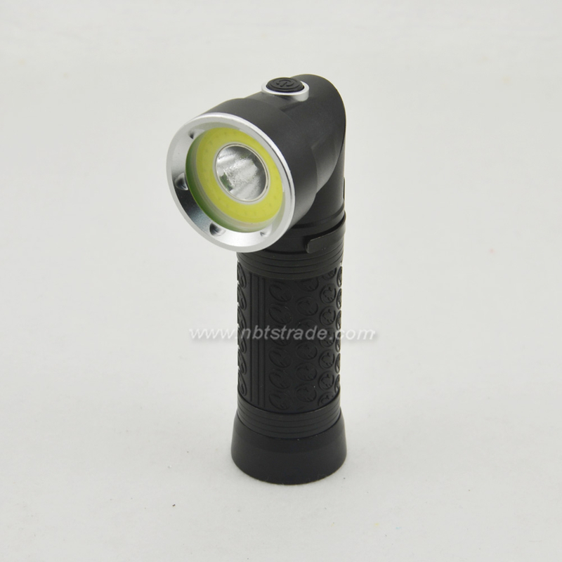 Multi Function Angle Head LED Flashlight